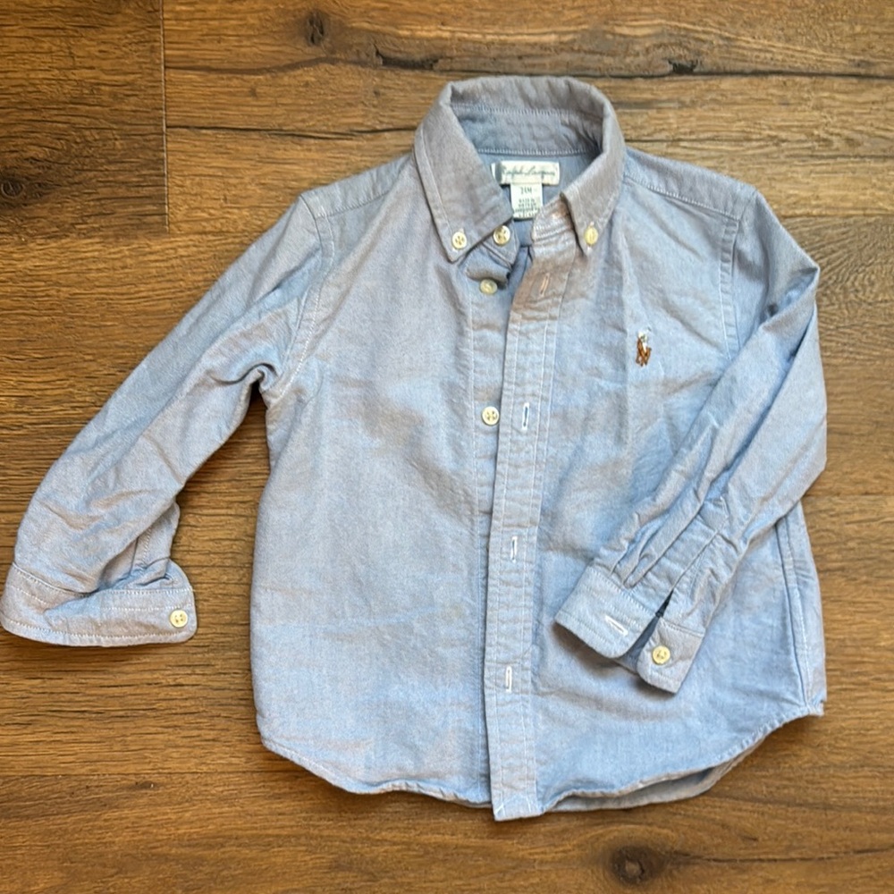 Classic Blue Kids Shirt